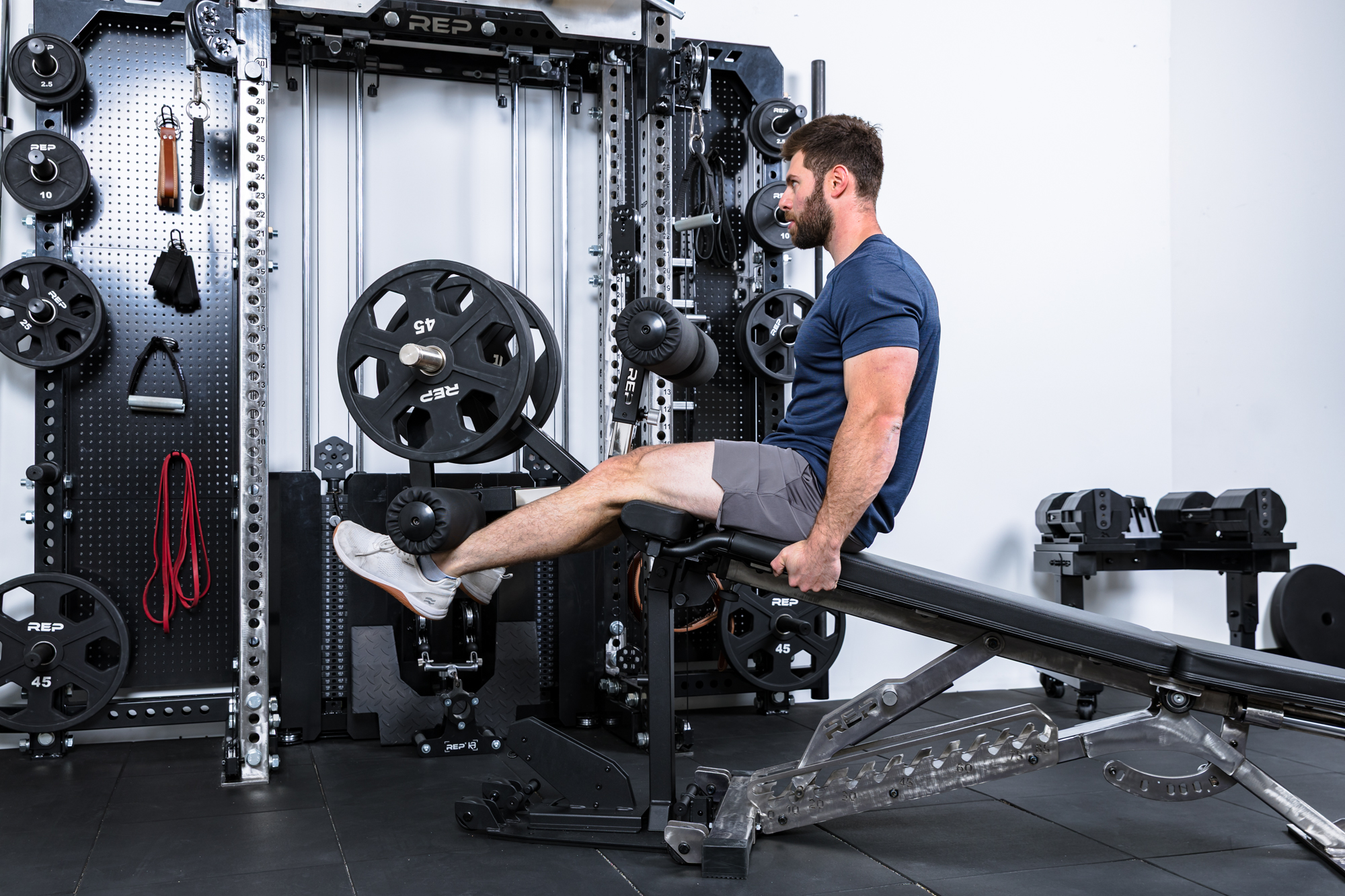 Leg Extension & Leg Curl Bench Attachment image 2